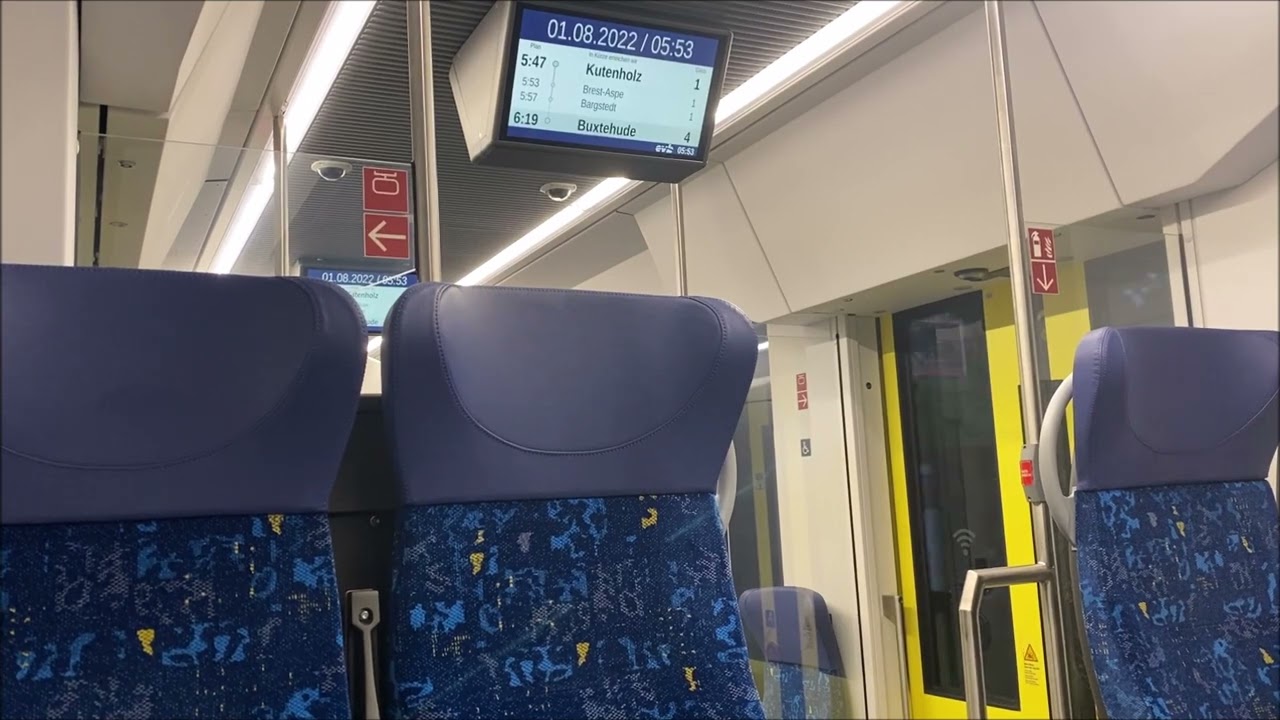 [Mitfahrt] BR 554 der EVB Elbe-Weser (Triebwagen 554 010) von Sellstedt bis Geestenseth