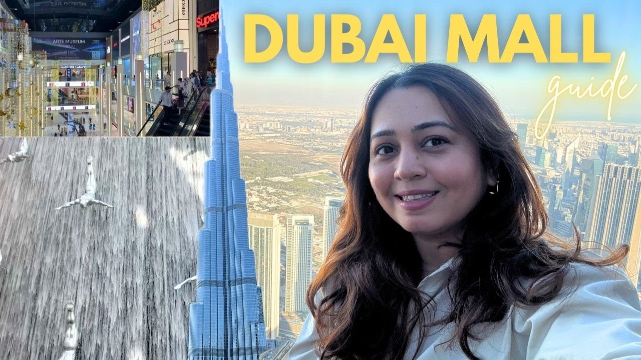 BIGGEST Mall & TALLEST Building in the world🤯 Dubai Mall & Burj Khalifa Guide