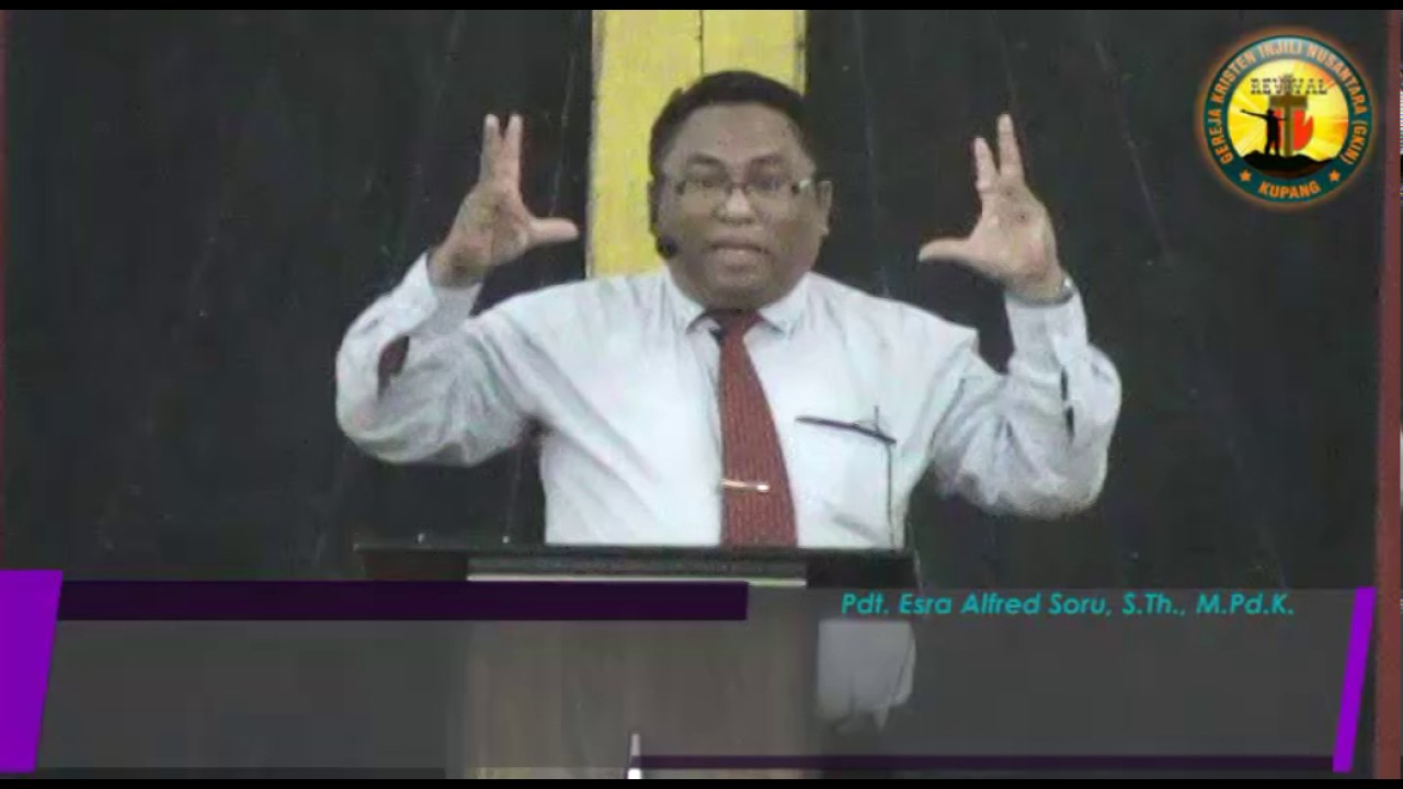 Pdt. Esra Alfred Soru :  DI GUNUNG KEMULIAAN