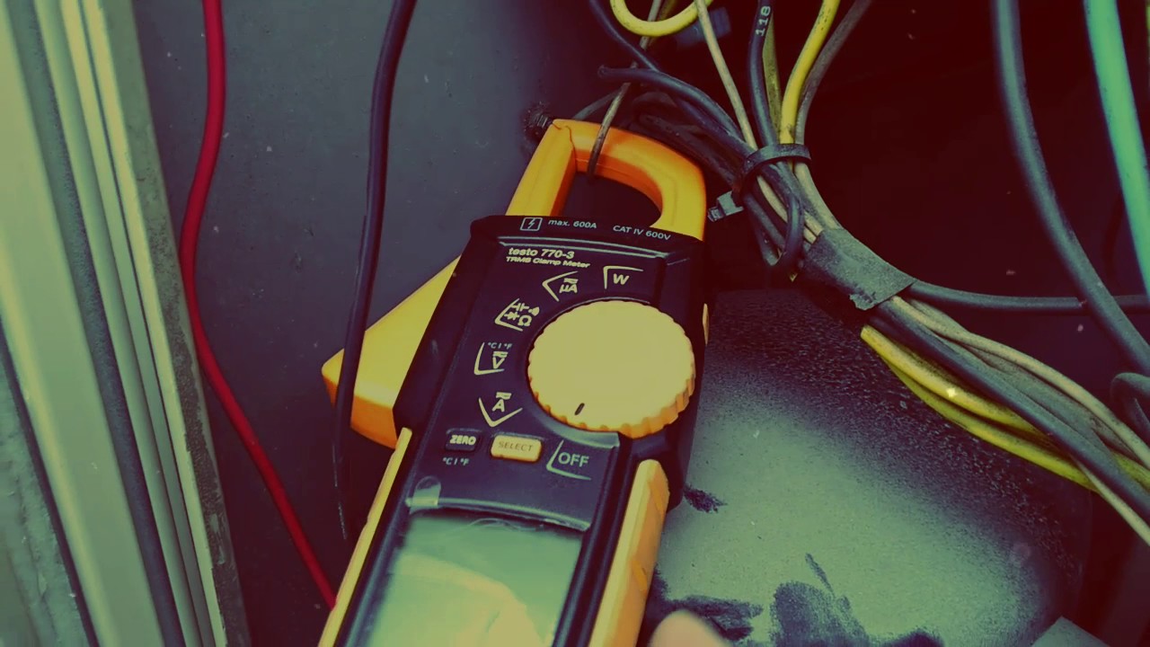 Testo 770-3 checking capacitors.