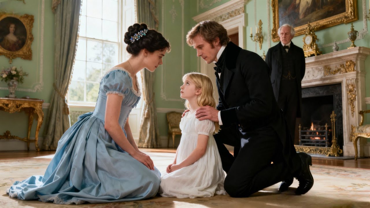 LATE FOR THEIR FIRST MEETING, THE DUKE ARRIVED WITH UNEXPECTED COMPANY—AND SHE NEVER SAW IT COMING…