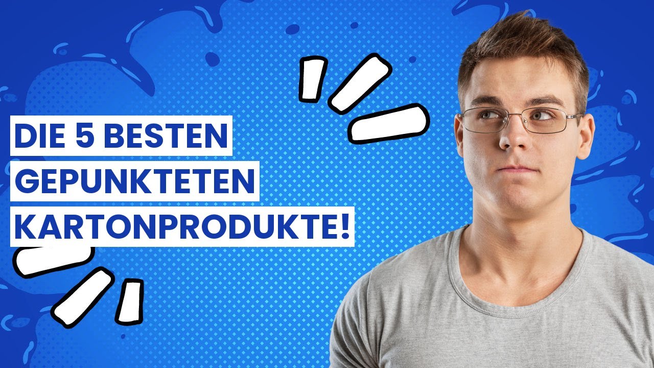 【Gepunkteter Karton】Die 5 besten gepunkteten Kartonprodukte!