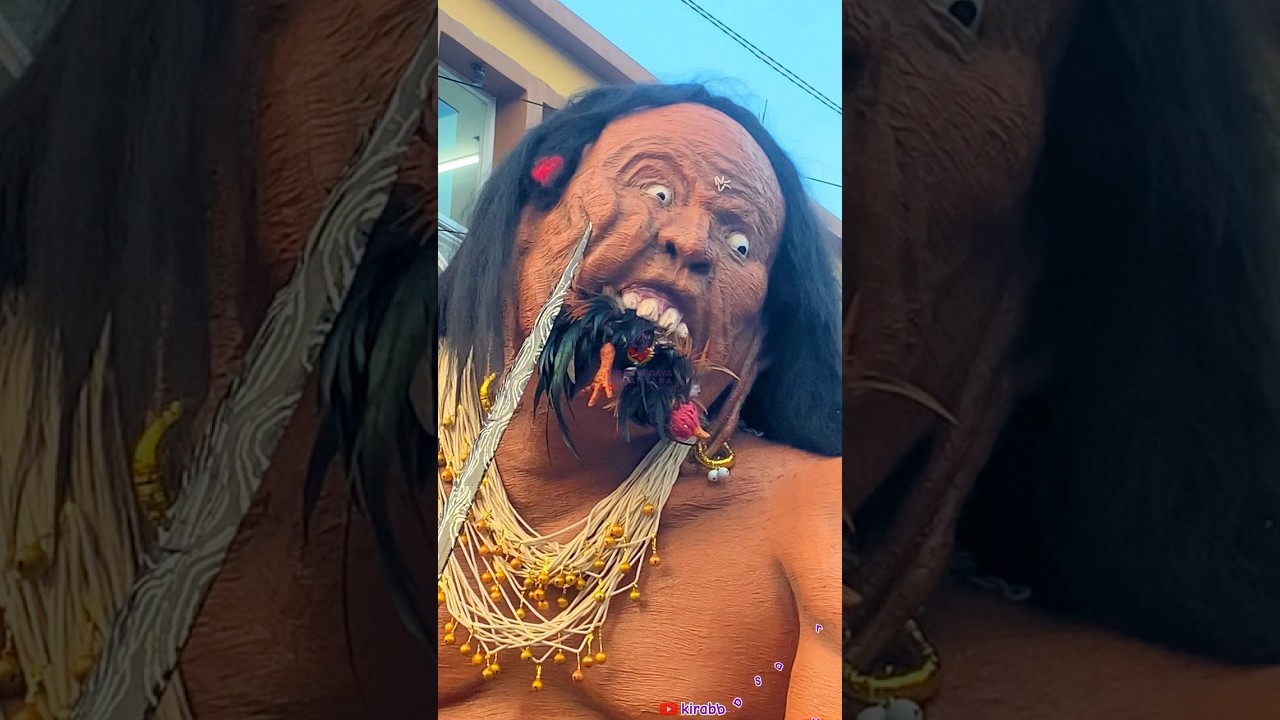 Viral‼️Ogoh ogoh makan Ayam 😱 #short #shorts #kirab #ogohogoh #bekakak