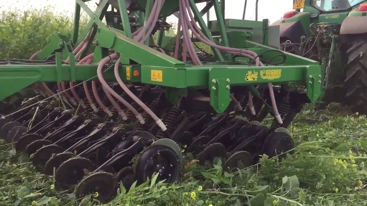 FARONVILLE - Semis Direct Sous Gros Couvert - John Deere 750A