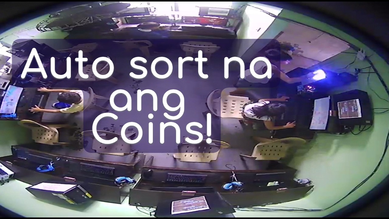 Auto-Sorting Mixed Coins – Real Operation