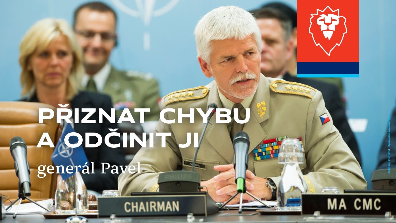 Gener&aacute;l Pavel &ndash; Přiznat chybu a odčinit ji