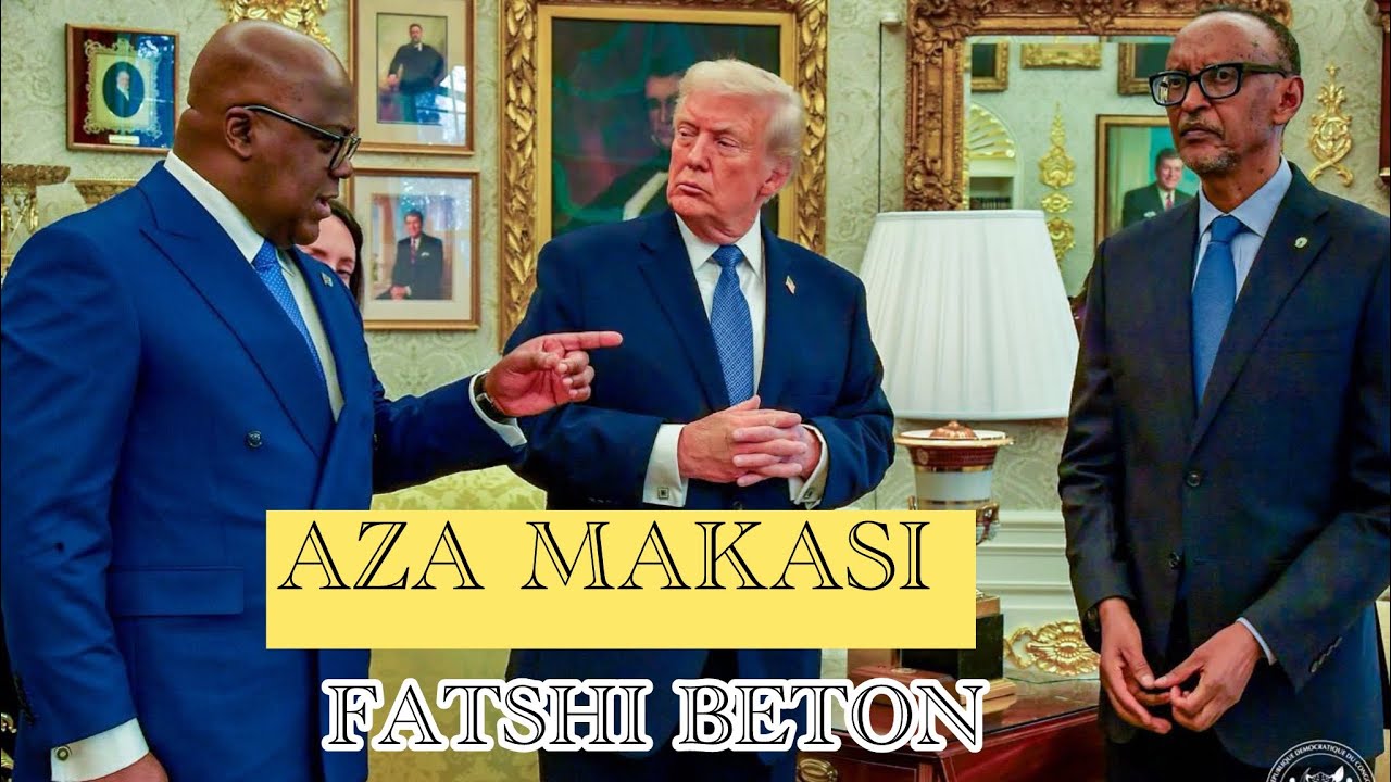 AZA MAKASI FATSHI BETON BY GALLAS #peaceagreement #rdc #kinshasa #trump #accorddepaix 