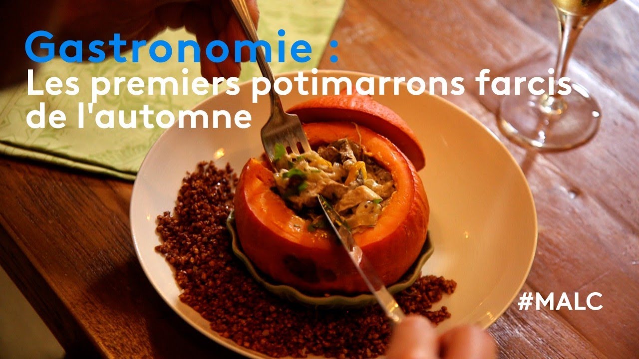 Gastronomie : les premiers potimarrons farcis de l'automne