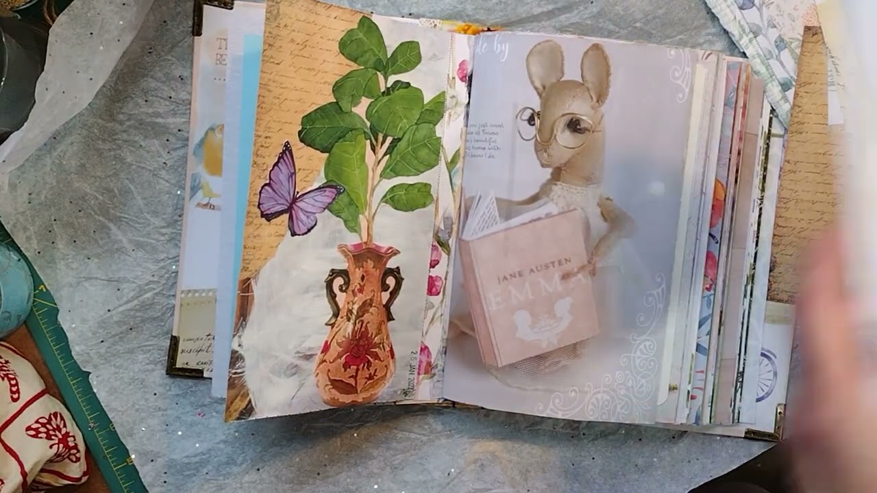 My Daphne Diary Journal flip through. #daphnesdiary #junkjournal