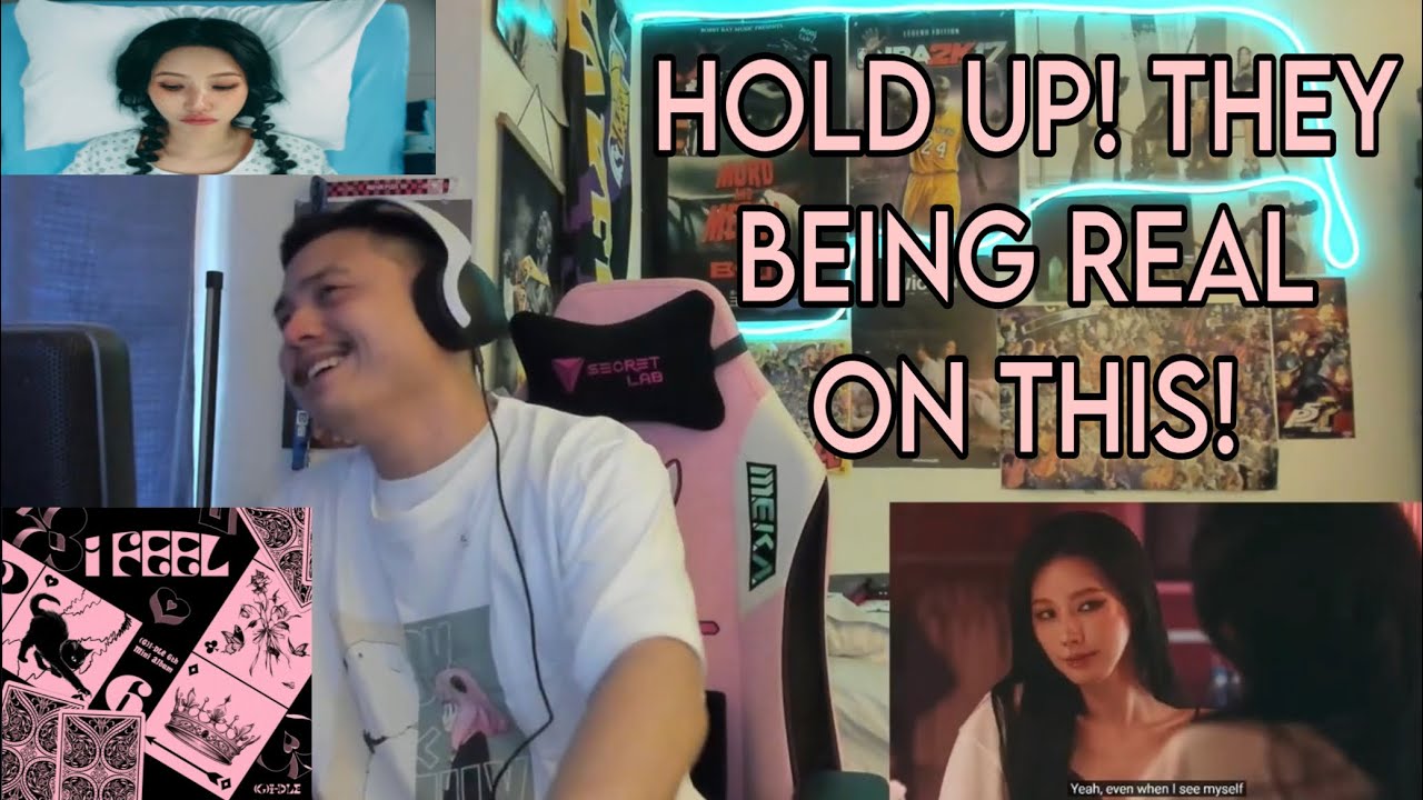 (G)I-DLE - 'I FEEL' ALBUM REACTION (FIRST TIME REACTING TO (G)-IDLE)