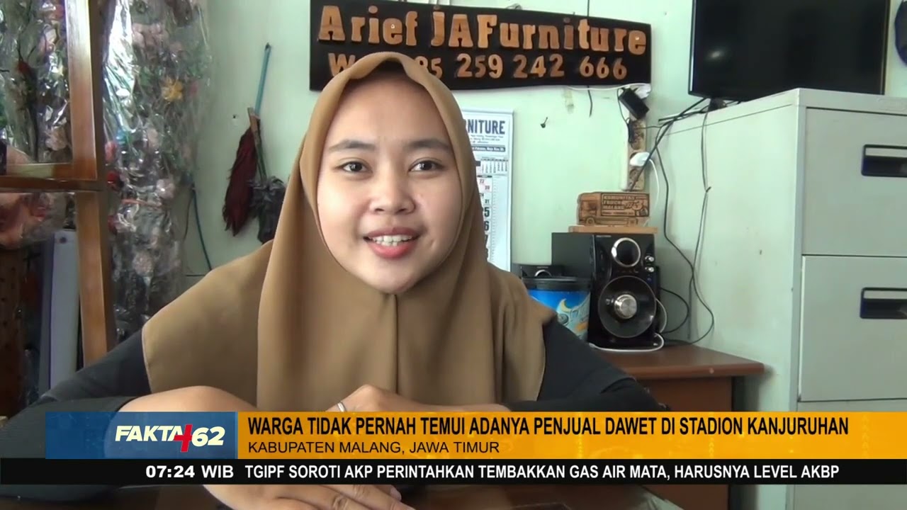 Cek Fakta: Misteri Suara Penjual Dawet di Stadion Kanjuruhan - FAKTA+62