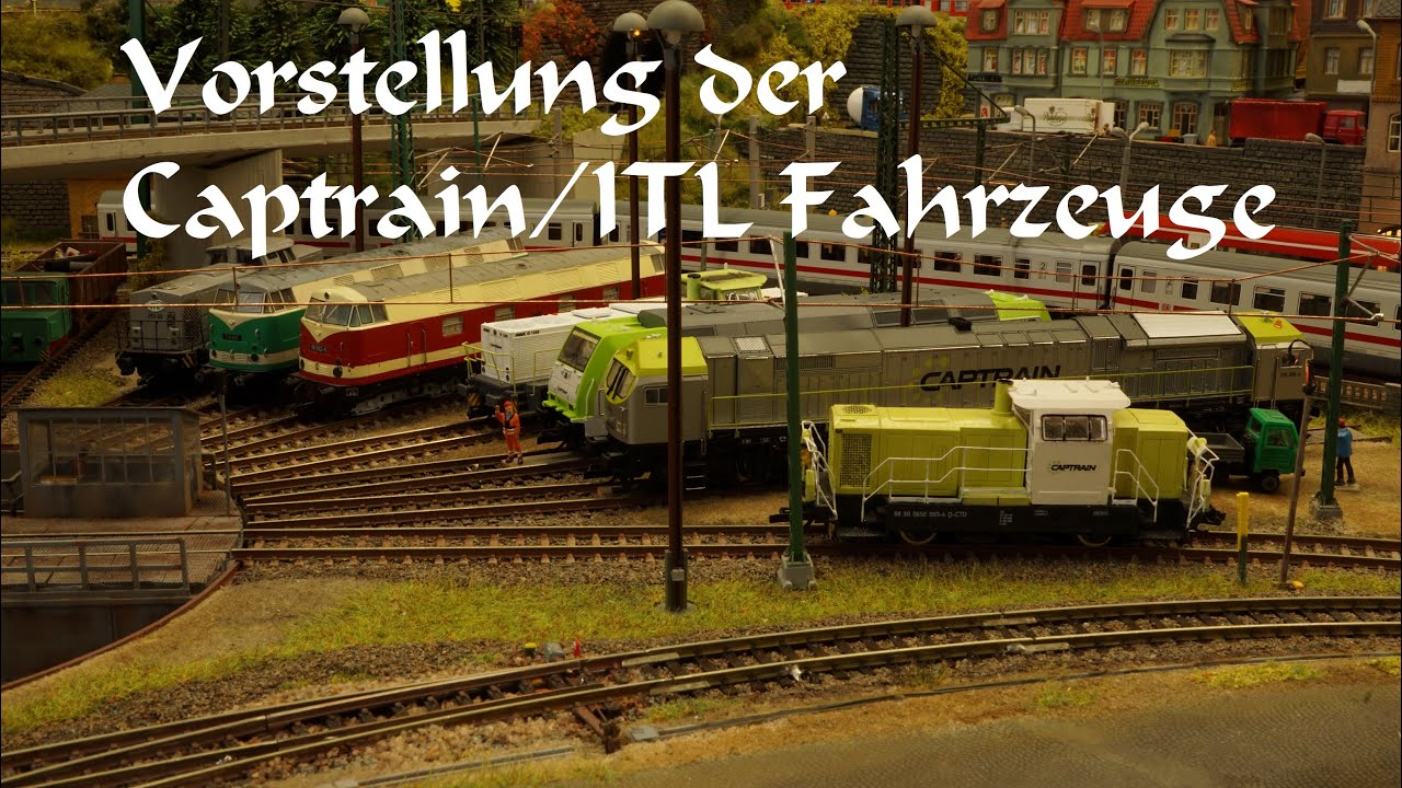 SPEZIAL // Vorstellung der Captrain/ITL Fahrzeuge in Sachsental, Modellbahn Spur TT