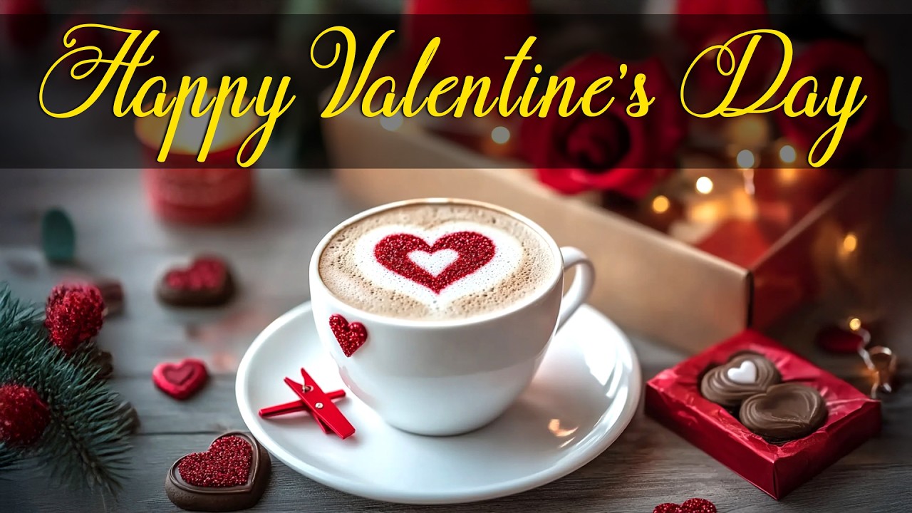 Happy Valentine's Day 2026 ☕Sweet Jazz Cafe Background Music & February Bossa Nova for Great Moods