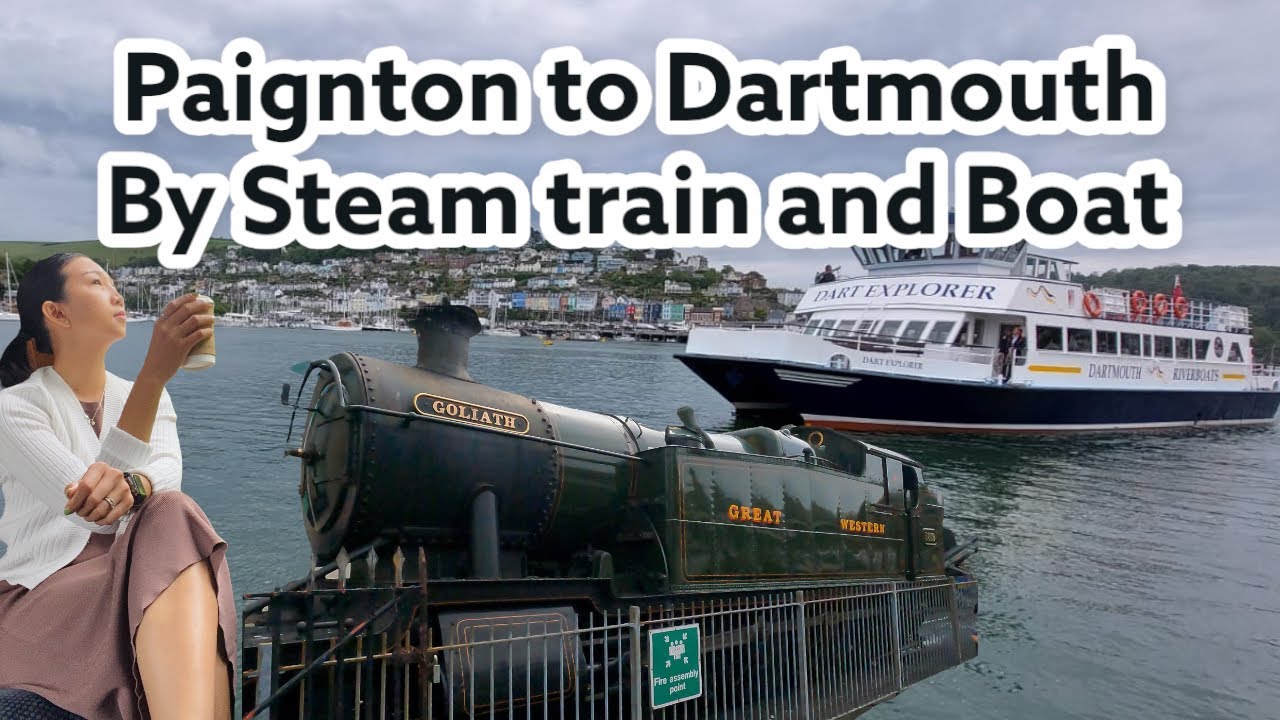 Dartmouth Steam Railway and River Boats (starting in Paignton)