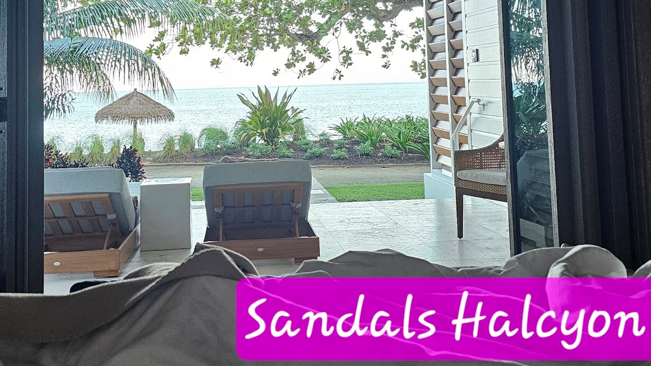 Sandals Halcyon JBP Shore House tour and Food Truck