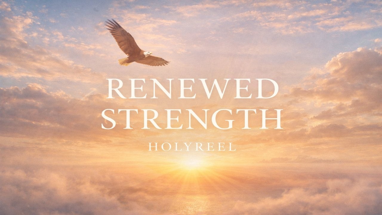 Renewed Strength &mdash; HOLYREEL | Isaiah 40:31 (Cinematic Worship Visualizer)