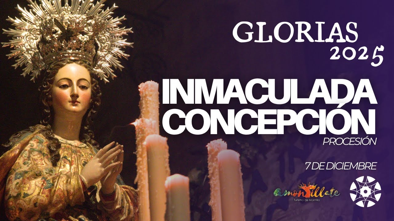 PROCESIÓN de la INMACULADA Concepción de Montilla - 2025