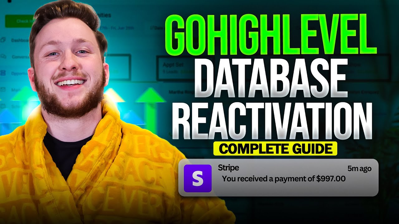 Самая простая и быстрая генерация лидов на GoHighLevel. Реактивация базы данных ИИ.