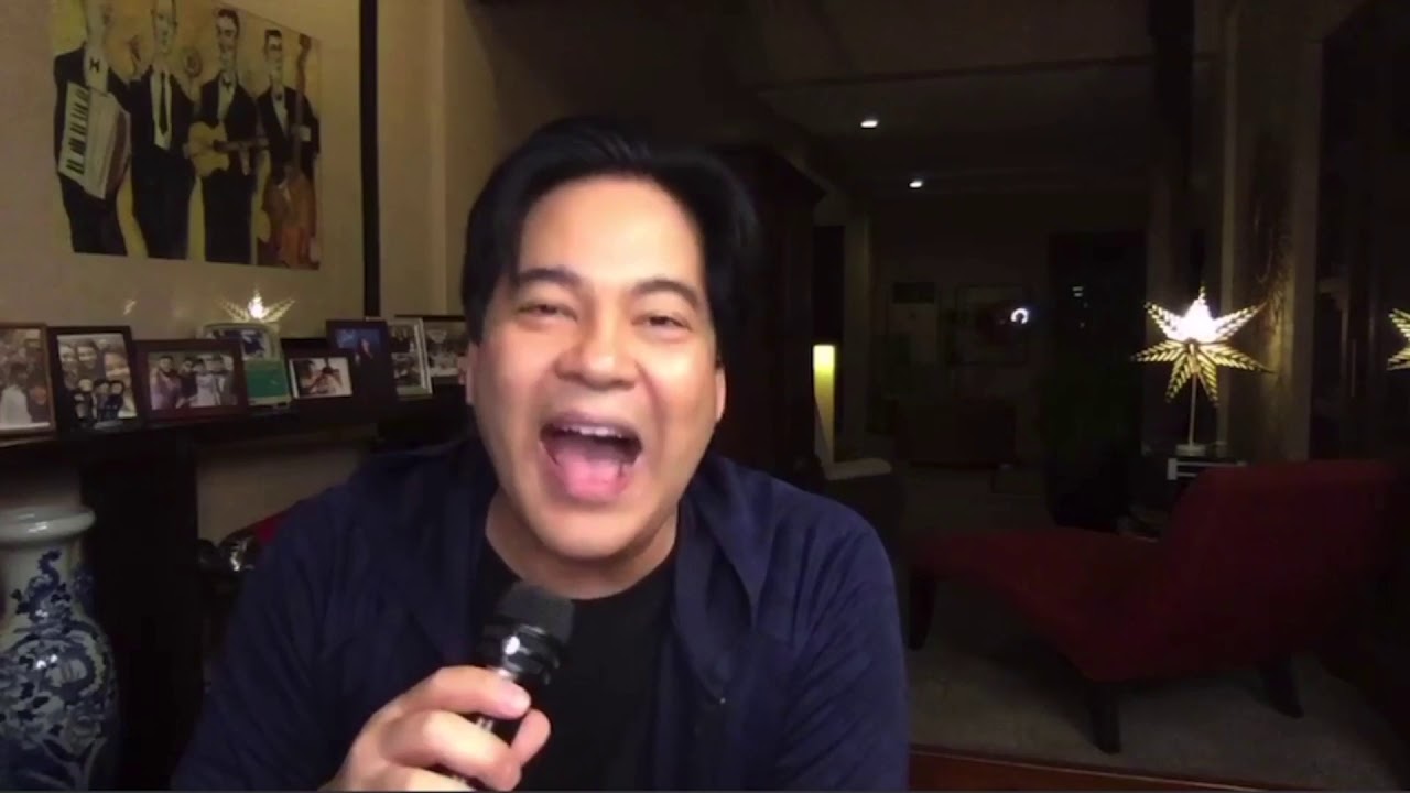 MARTIN NIEVERA w/ OGIE ALCASID, REGINE VELASQUEZ & son NATE