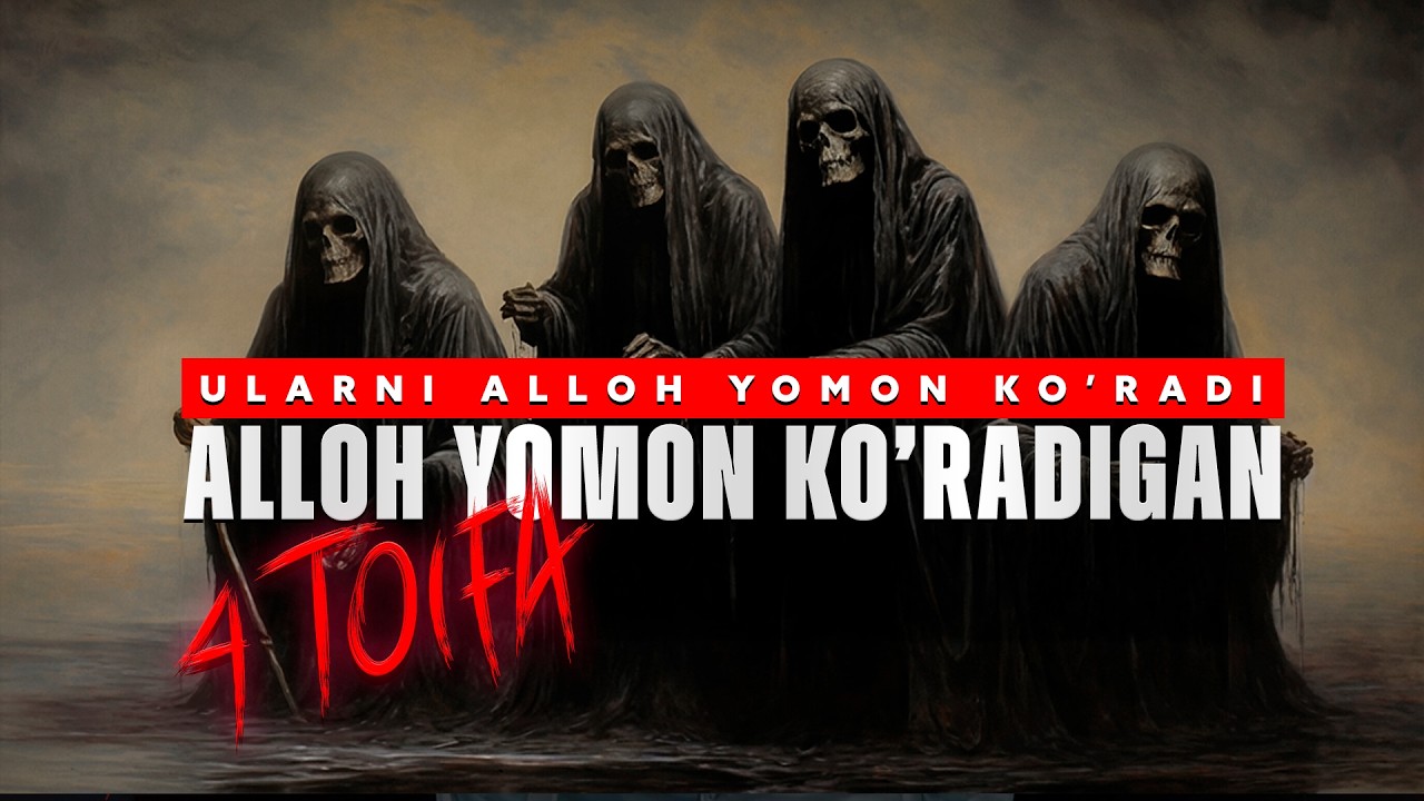 ALLOH YOMON KO'RADIGAN 4 TOIFA