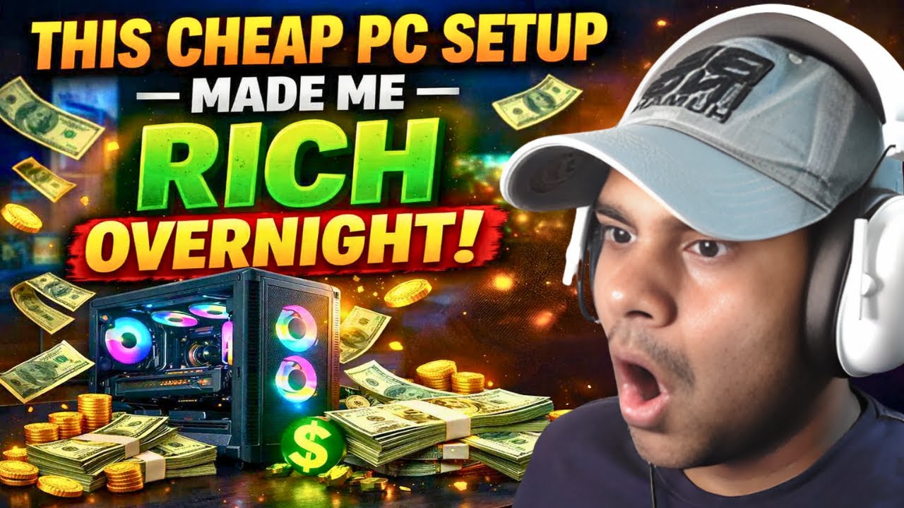 THIS CHEAP PC SETUP MADE ME RICH OVERNIGHT