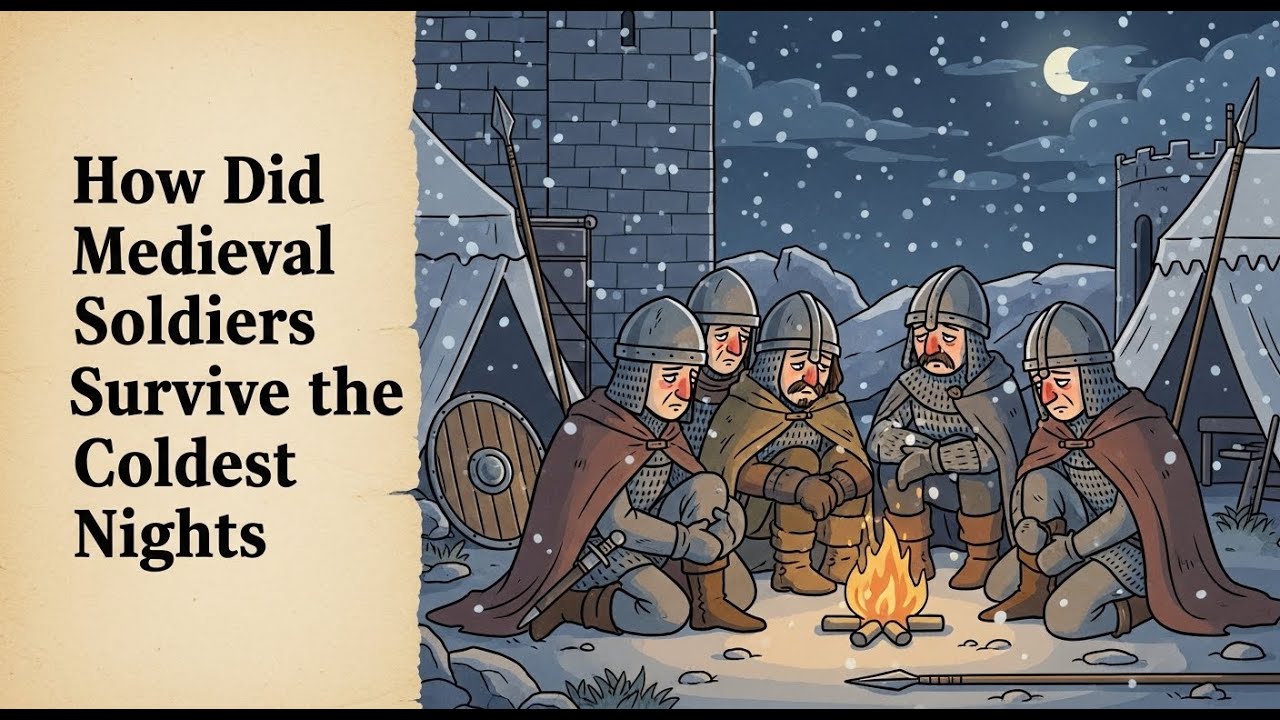What Medieval Soldiers Did to Stay Warm on FREEZING Nights?