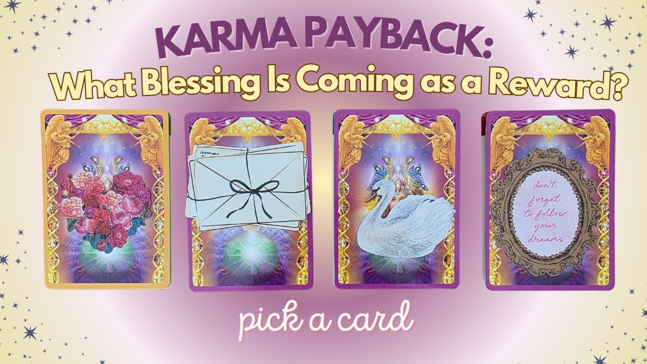 ✨🪙Karma Payback – What Blessing is Coming as a Reward? | Pick a Card Tarot 🔮