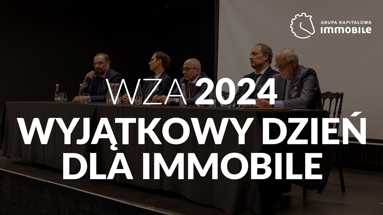 Tak było na Walnym Immobile. WZA GKI 2024