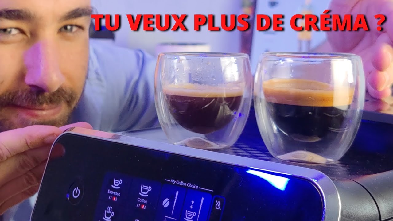 Comment avoir plus de créma dans son expresso ?