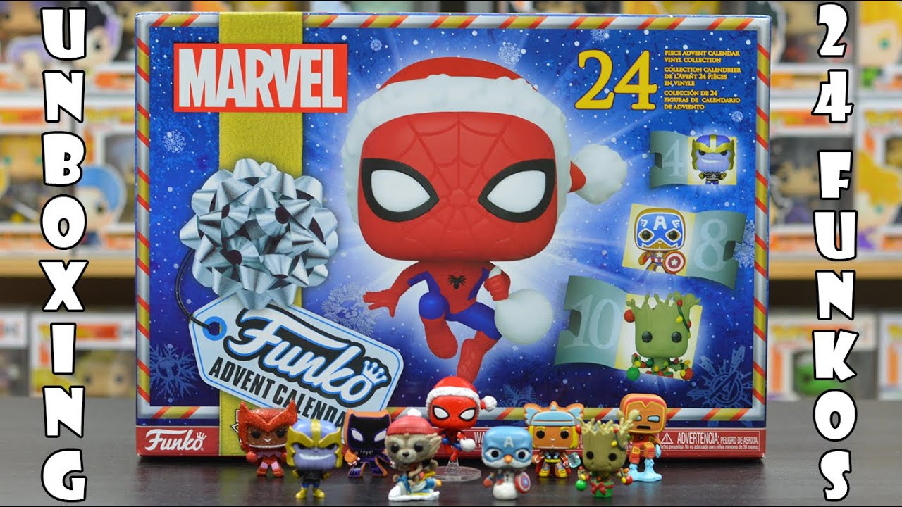 Открываем ВЕСЬ Адвент-календарь Marvel Funko 2022 года!