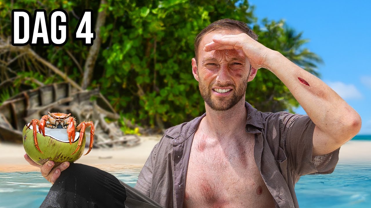 5 dagen Overleven op een Onbewoond Eiland in Indonesië!