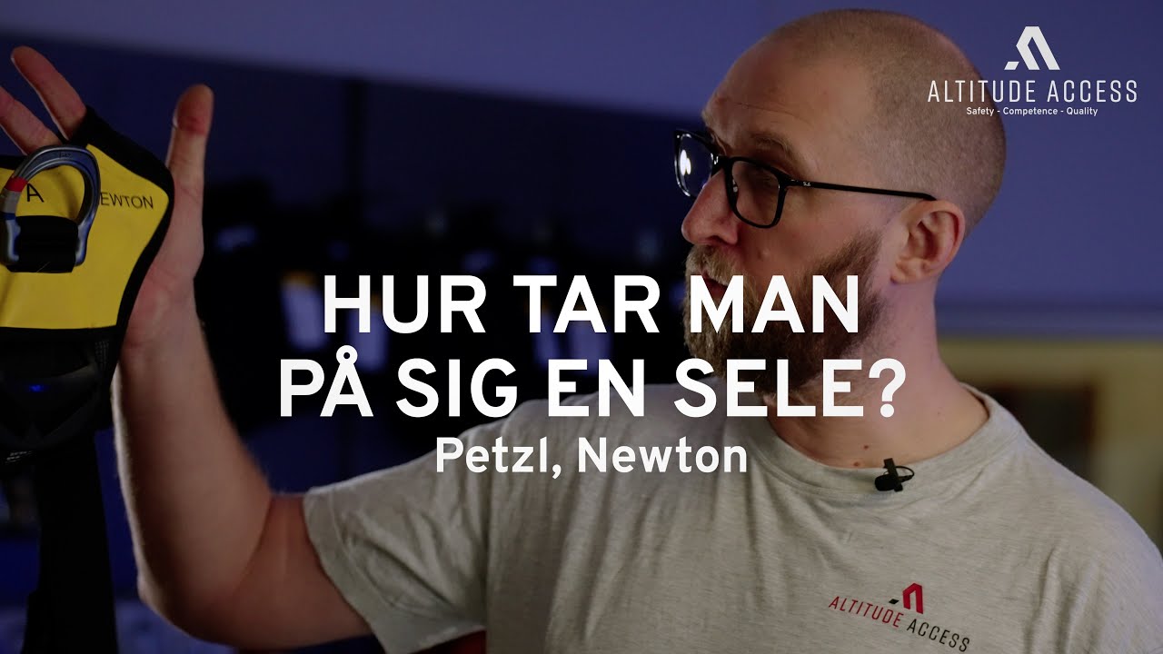 Hur tar man på sig en sele?