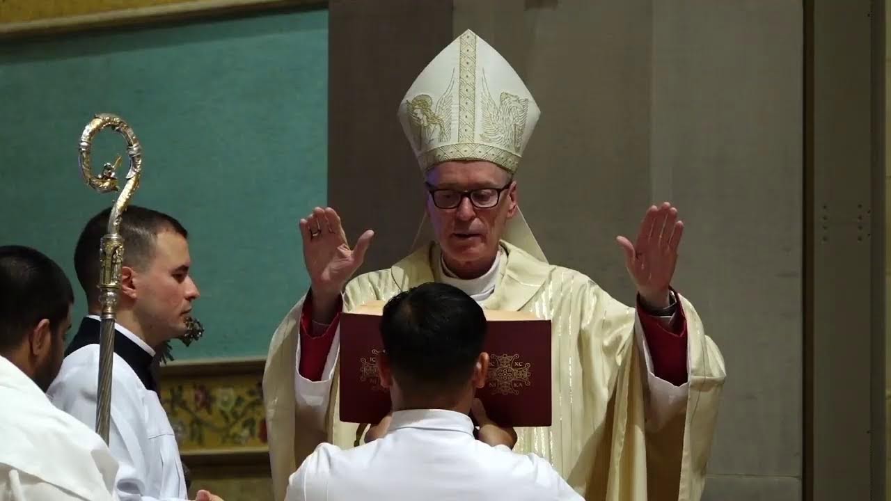 Ordination to the Diaconate of Gionata Pagani, Marco Ferraioli and Jupiter Bin Justin