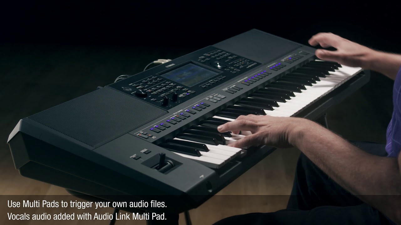 PSR-SX SERIES - MULTI PADS: Audio Link Multi Pad function