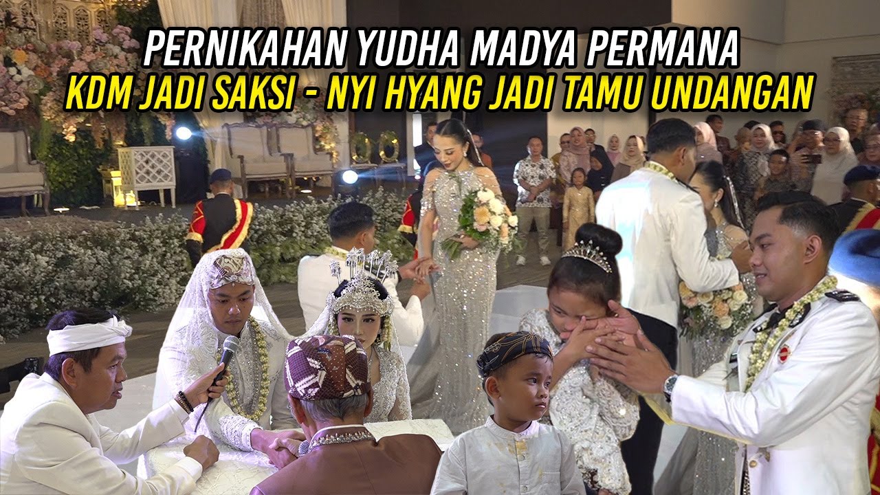KDM JADI SAKSI - NYI HYANG JADI TAMU UNDANGAN PERNIKAHAN YUDHA MADYA PERMANA