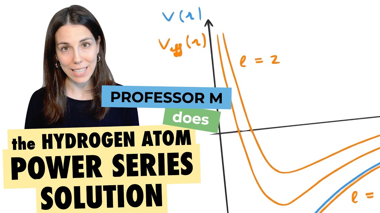 Hydrogen atom: power series solution