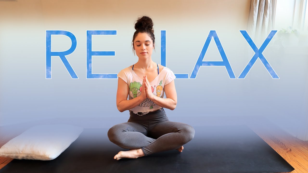 10-Minute Guided Savasana Meditation for Deep Relaxation + Stress Relief