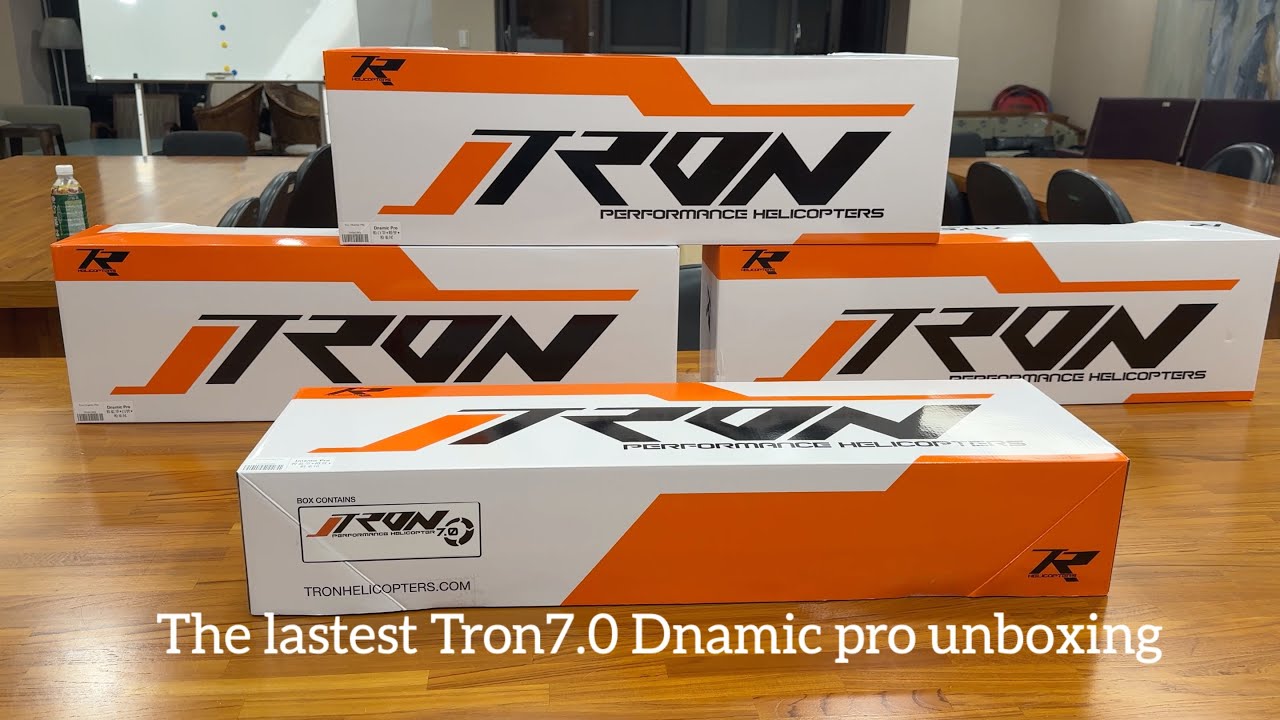 The lastest Tron7.0 Dnamic pro unboxing