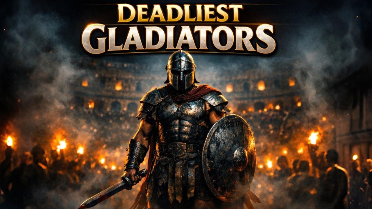 TOP 10 DEADLIEST GLADIATORS in History: The Arena’s Killing Machines