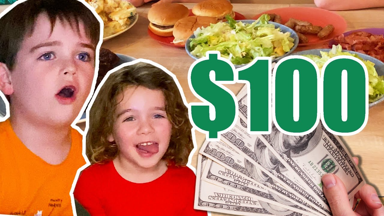 We Gave Kids One Hour & $100 To Make Mom Dinner