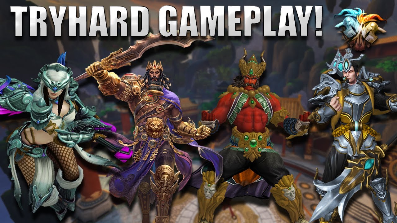 5 TRYHARD DUEL GAMES! - Grandmasters Ranked Duel - SMITE