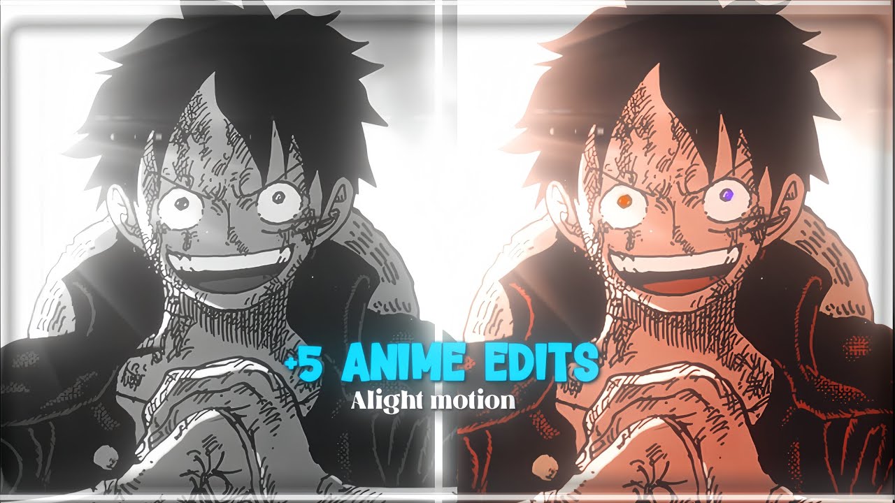 +5 Anime Trending Preset Alight Motion 🔥 [ Xml + Material ] #anime #animeedit #preset #alightmotion