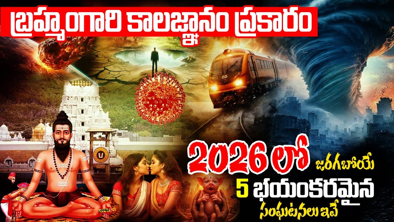 వణుకు పుట్టిస్తున్న 2026 కాలజ్ఞానం | Facts About Brahmam Gari Kalagnanam In Telugu 2026 |#kalagnanam