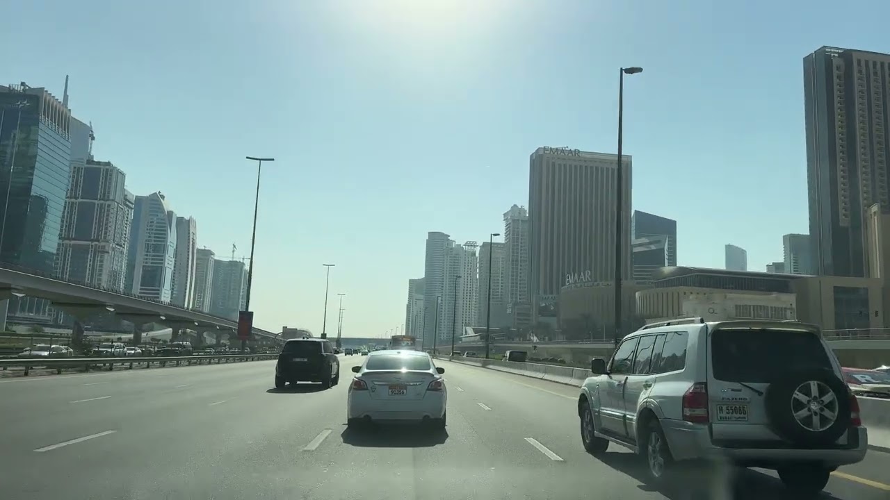 JLT to JBR | Stunning Dubai Marina Drive 🚗🌴 | Epic Road Trip Vlog 2025 16 November 2025