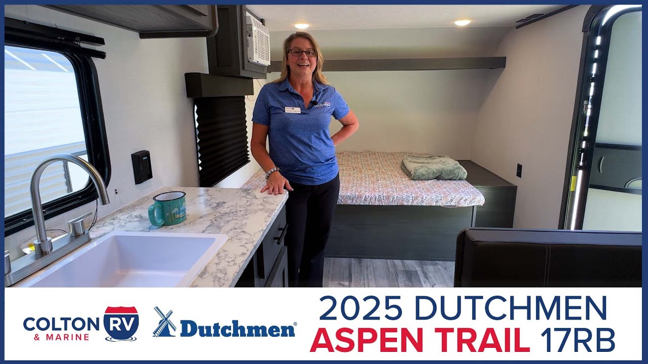 2025 Dutchmen RV Aspen Trail Mini 17RB Travel Trailer Tour