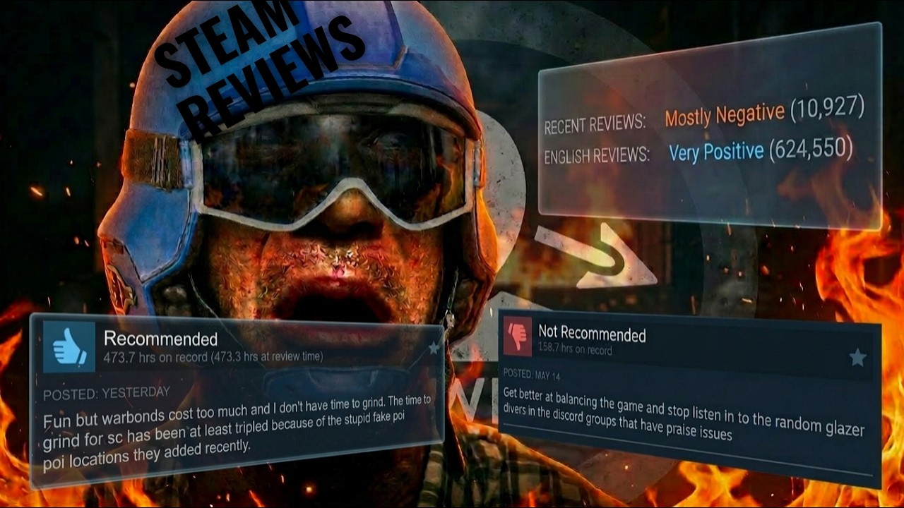 Читаю отзывы в Steam: HELLDIVERS по-прежнему сходят с ума