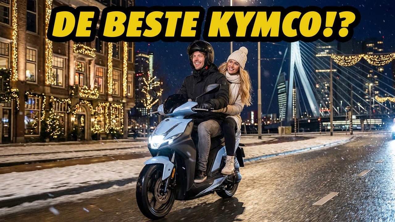 🏆 DE ICONISCHE KYMCO AGILITY, MAAR DAN BETER! KYMCO AGILITY S 2025 REVIEW 😍 - ALLE DETAILS
