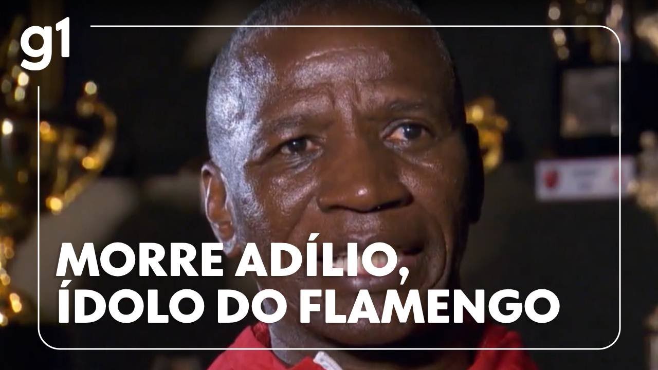 Morre Adílio, um dos maiores ídolos da história do Flamengo, aos 68 anos | #g1 #rj1