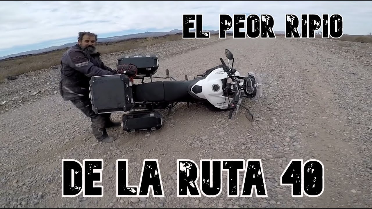 EL PEOR RIPIO DE LA RUTA 40  - DE BARDAS BLANCAS A RANQUIL DEL NORTE