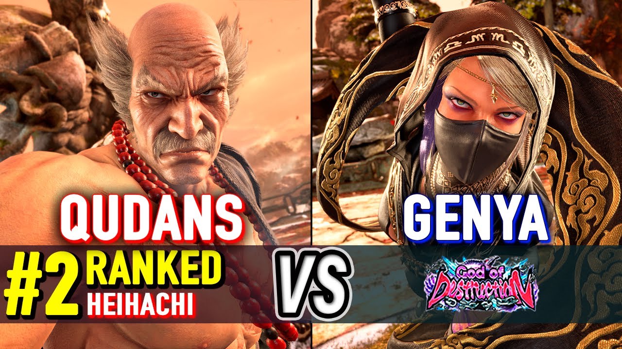 T8 🔥 QUDANS (#2 Ranked Heihachi) vs GENYA (Zafina) 🔥 Tekken 8 High Level Gameplay